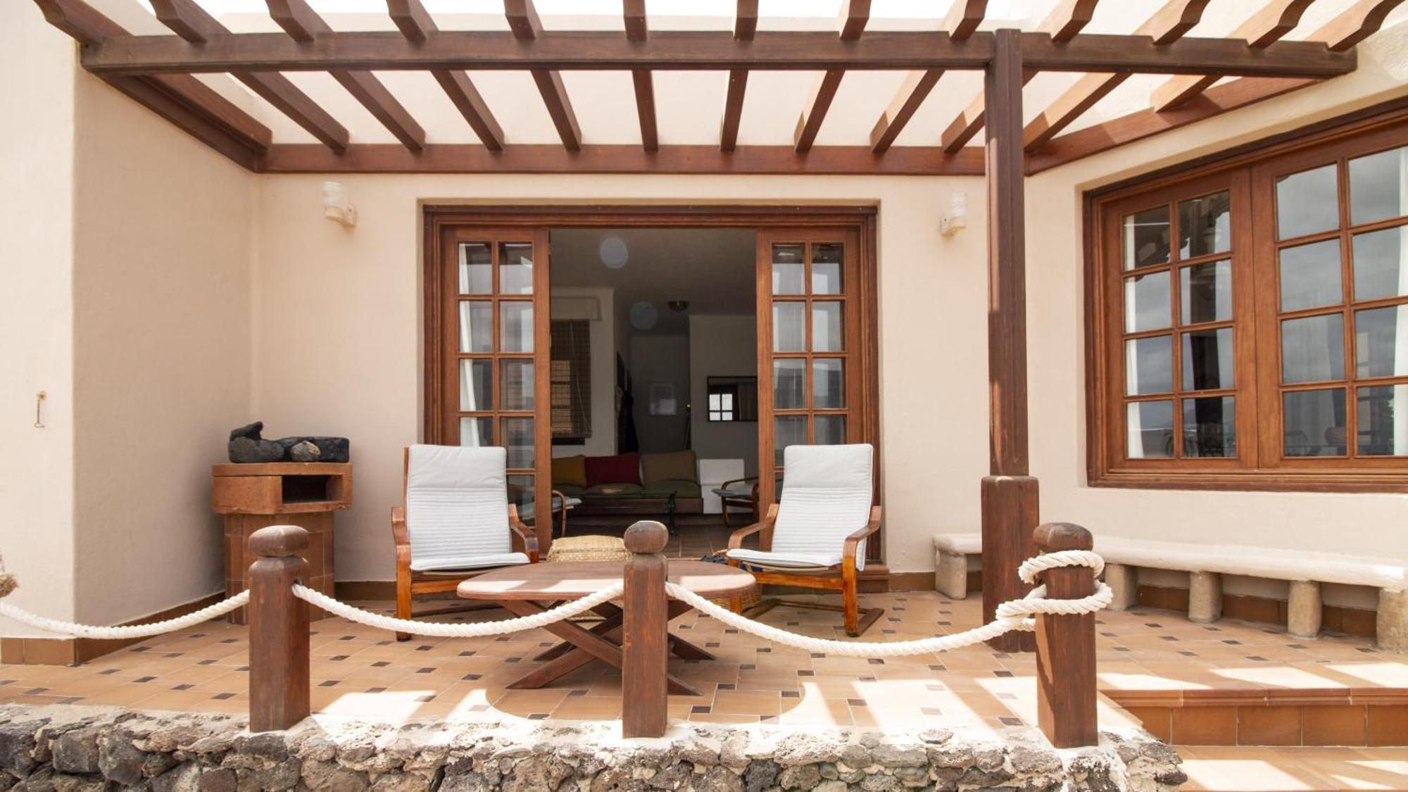 Flor De Cactus, La Graciosa Villa Caleta de Sebo Bagian luar foto