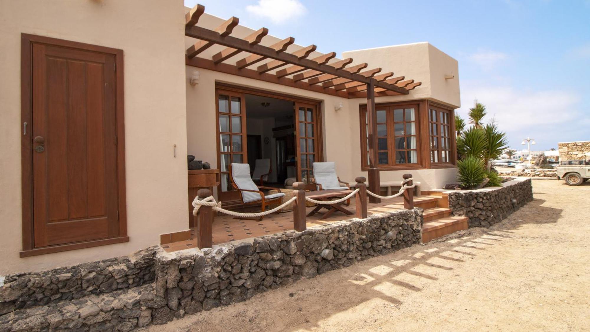 Flor De Cactus, La Graciosa Villa Caleta de Sebo Bagian luar foto