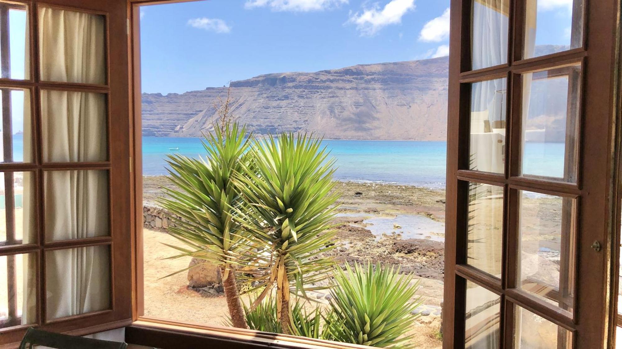 Flor De Cactus, La Graciosa Villa Caleta de Sebo Bagian luar foto
